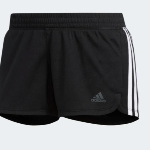 Adidas Pacer 3S Knit Shorts - Picture 2 of 5